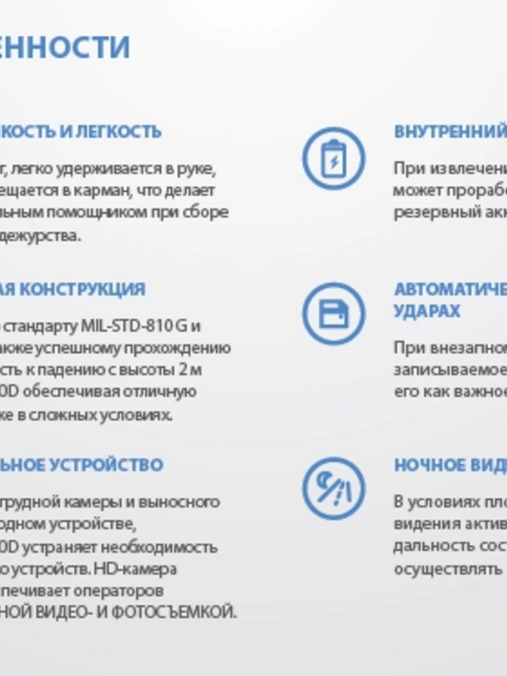 VM685 Видеорегистратор (body-cam)